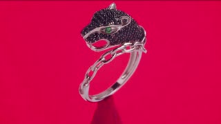 Black panther ring
