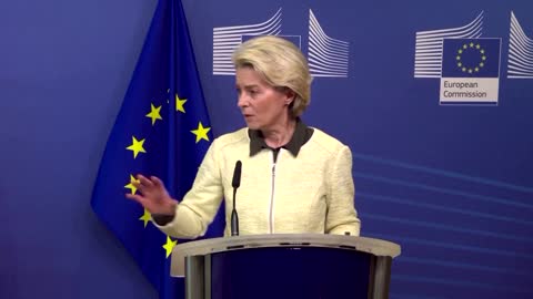 Von der Leyen says wants to end dependency on Russian gas