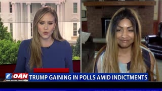 Trump Gaining In Polls Amid Indictments