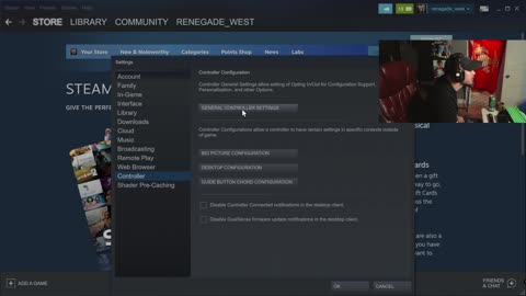 How to map PS5 or any controller on steam.