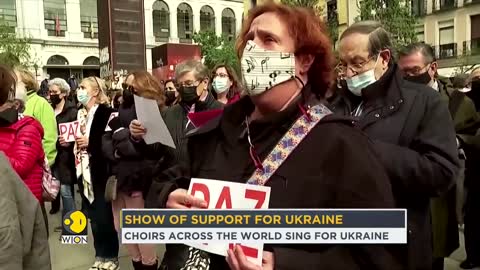Russia-Ukraine crisis: Spanish choirs lead global singalong for peace in Ukraine