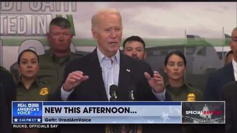 Did Biden just admit DEWs don’t affect your home if the roof is painted blue? 😯