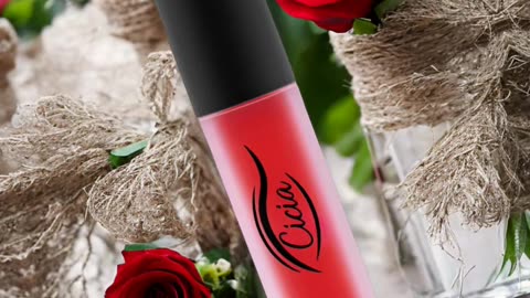 Cicia Premium Red Lip Oil - Cherry Moisturizing and Nourishing Glossy Finish | Lip Care Treatment