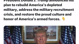 Agenda47: Rebuilding America's Depleted Military