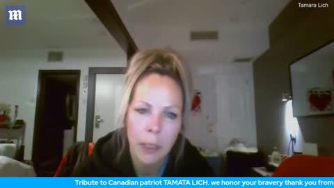Tribute to Canadian patriot TAMATA LICH. we honor your bravery thank you from we the people of the w