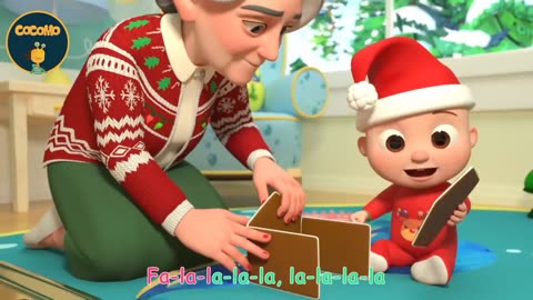 Deck the halls Christmas Song | Nursery Rhymes and Kids Songs | @CocomoCartoon