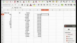 Formula To Check if a Cell Value Exists in Another Column (Excel, Libre Office Calc, Google Sheet)