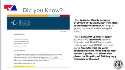 Lancaster Co & $400k Zuckerbucks Buys What? - NVAP Presentation - Clip 8 of 32