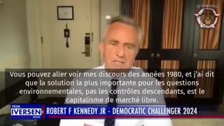 ▶ EXTRAIT-RQ (7 mai 2023) : ROBERT F. KENNEDY Jr - Les problèmes liés au climat/ceux du Covid.