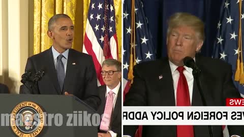 Donald Trump And Barack Obama Singing Barbie Girl By Aqua - Maestro Ziikos