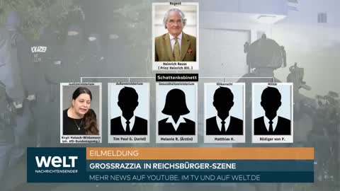 PRINZ HEINRICH-PUTSCH Razzia - Thüringer Adeliger und Reichsbürger wollte Regierung stürzen