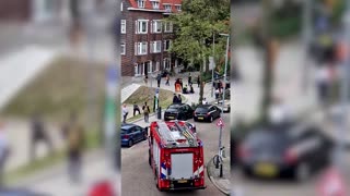Video captures aftermath of deadly Rotterdam shooting