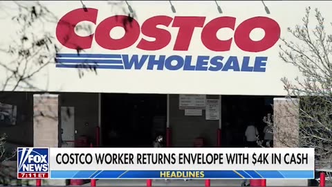 Costco employee returned shopper's lost envelope filled with $4,000 #short