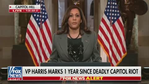 VP Kamala Harris compares January 6, 2021, to Pearl Harbor and the 9/11 terrorist attacks