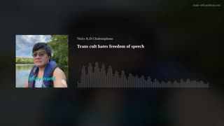 Trans cult hates freedom of speech