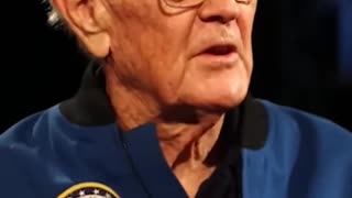 Astronaut who walked on the moon, States aliens are demonic.