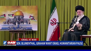 Sen. Blumenthal, Graham Want Israel Humanitarian Pause