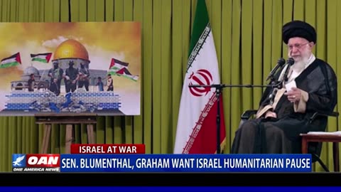 Sen. Blumenthal, Graham Want Israel Humanitarian Pause