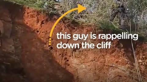 Goat Stuck On High Cliff Gets Saved Just In Time | The Dodo