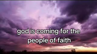 Faith! God is looking for people of Faith!