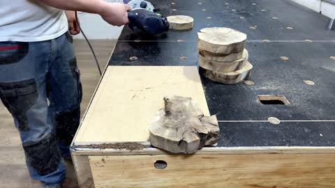 WOODWORKING Making a cutting board.