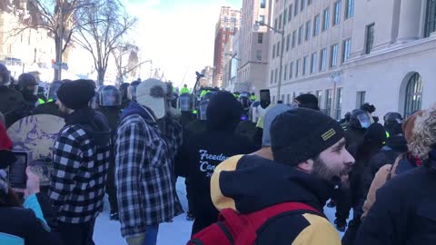 Live from Parliament Hill in Canada as protesters brace for government crackdown