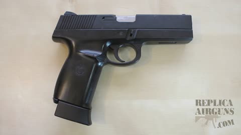 KWC Sigma SW40F CO2 Blowback BB Pistol Table Top Review