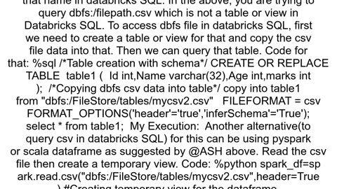 Databricks Read CSV file from folder