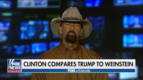 David Clarke slams Clinton for comparing Trump to Weinstein