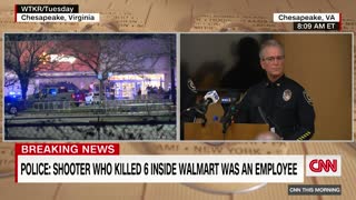 At least 6 people were killed in a shooting at a Walmart in Virginia