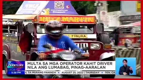 LTO, DOTr, nakiusap sa nga LGU na babaan angmulta sa no-contact