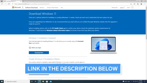 Installing Windows 11 with Windows 11 Installation Assistant
