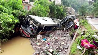 Landslides kill at least 58 in Petropolis, Brazil