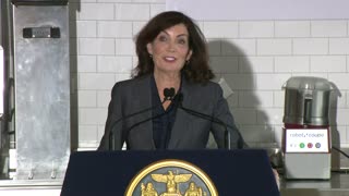 Gov. Hochul called the mass influx of migrants to NYC an opportunity to ease the labor shortage