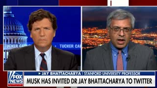 Tucker Carlson with Dr. Jay Bhattacharya on being Blacklisted by Twitter | 12/15/22