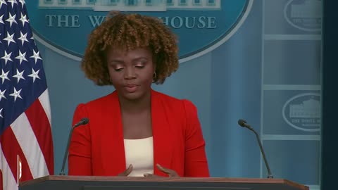 White House Press Secretary Karine Jean-Pierre briefing reporters & taking questions...