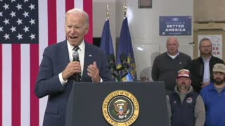 Biden Reassures Michigan Audience He's Not Lying OVER 20X