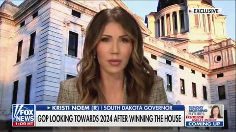Kristi Noem Says We Need To Win And If That Means Removing Ronna McDaniel..