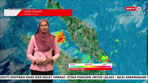 3 JUN 2022 SPM @ RIUH BAH! - LINTAS LANGSUNG LAPORAN CUACA DARI JABATAN METEOROLOGI MALAYSIA