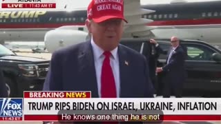 Trump: "Any Jewish person that votes for a Democrat or votes for Biden should have their head examined."
