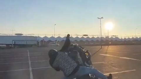 Bike stunt viral reel rumble