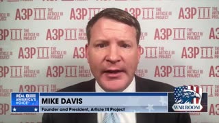 Mike Davis: "President Trump will absolutely prevail in the courts, this will backfire on the Dems."