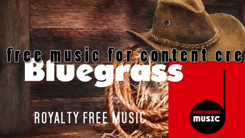 Crazy Banjo - bluegrass, royalty free country music