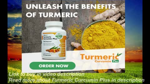 For muscle health, support join, antioxidant and a healthy immune system, Turmeric Curcumin Plus
