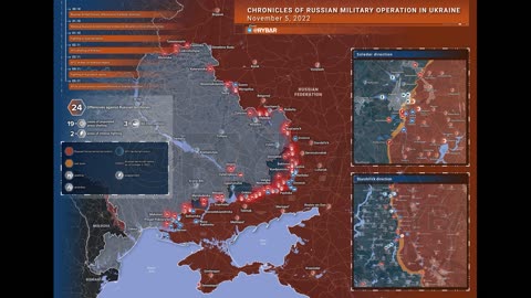 Chronicle of the Special Military Operation November 5, 2022 RYBAR