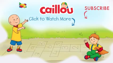 Funny Animation video Cartoon Calliou Makes a New friend Watch Cartoon