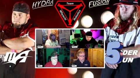 Hydra, Fusion, Jake Ewert, Reese Ewert, BattleBots, Another legendary livestream! Rumble #5