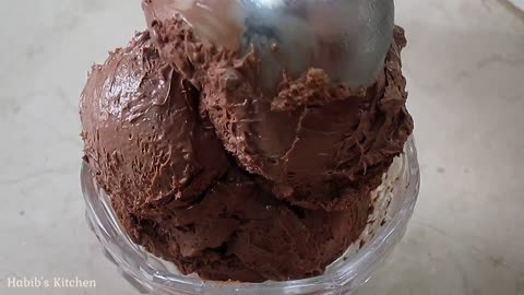 Belgian Chocolate Ice cream _ How to make Dark Chocolate Icecream _ Chocolate Icecream Recipe