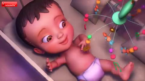 Baby DJ | Baby Dance Video Animated | Infobells