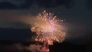 Memorial day fireworks at Little Black Creek